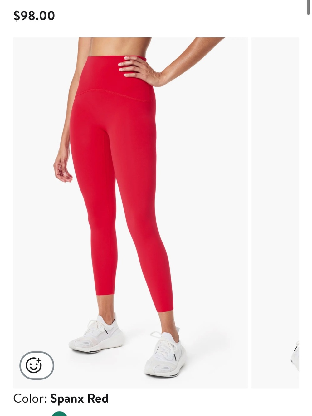 Spanx Booty Boost High-Waist Leggings 7/8 length